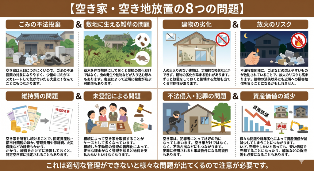 空き家放置